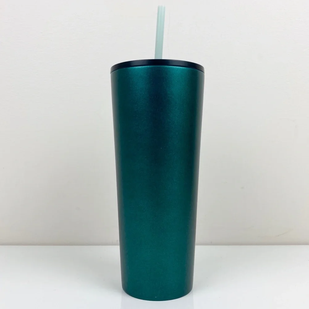 Starbucks Stainless Steel Blue Green 24oz Tumbler Venti 2020 Siren Logo